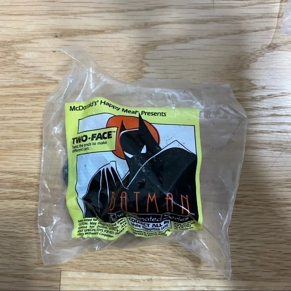 Batman Two Face Vintage McDonald’s Happy Meal Toy NEW Car